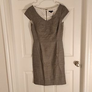 Heathered Grey Tahari ASL Dress